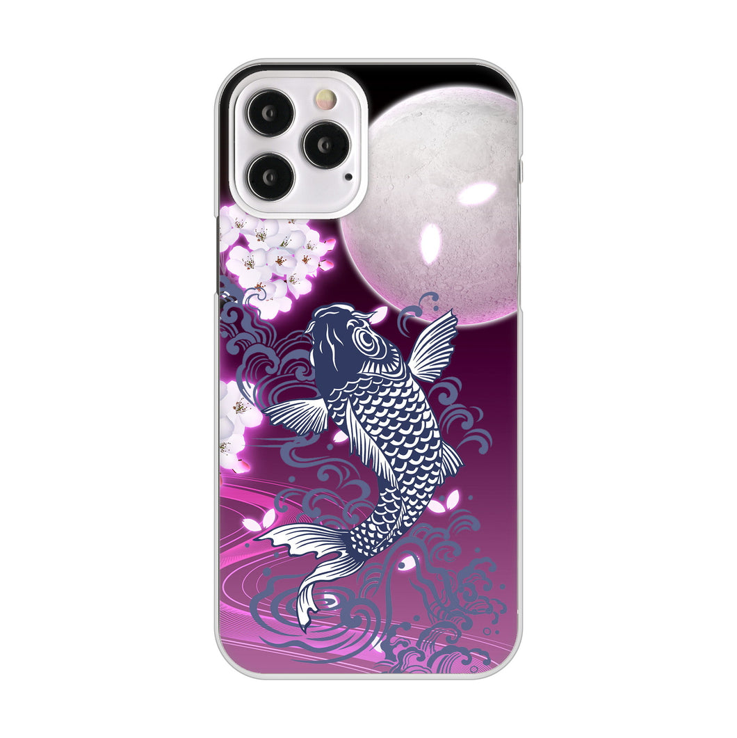 iPhone12 Pro 高画質仕上げ 背面印刷 ハードケース 鯉