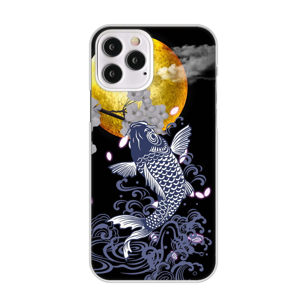 iPhone12 Pro 高画質仕上げ 背面印刷 ハードケース 鯉