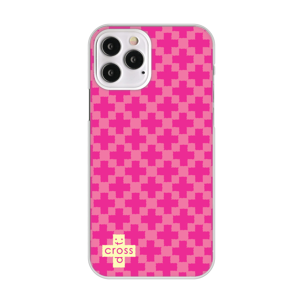 iPhone12 Pro 高画質仕上げ 背面印刷 ハードケース クロスドット