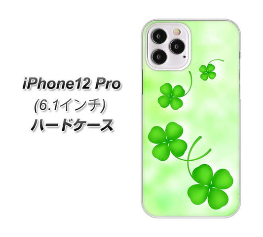 iPhone12 Pro 高画質仕上げ 背面印刷 ハードケース 【VA819 まいおりる幸運】