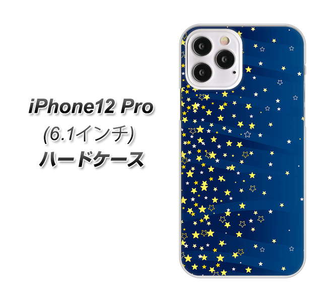 iPhone12 Pro 高画質仕上げ 背面印刷 ハードケース 【VA842 満天の星空】