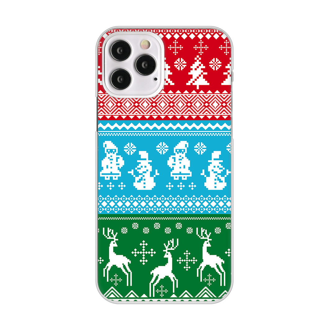 iPhone12 Pro 高画質仕上げ 背面印刷 ハードケース クリスマス