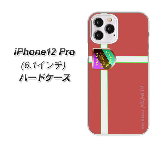 iPhone12 Pro 高画質仕上げ 背面印刷 ハードケース【YC934 アバルト05】