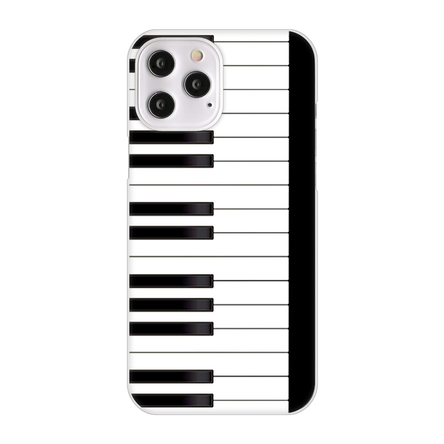 iPhone12 Pro Max 高画質仕上げ 背面印刷 ハードケース ピアノ