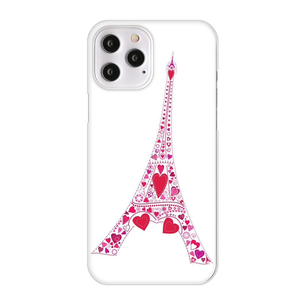 iPhone12 Pro Max 高画質仕上げ 背面印刷 ハードケース LOVE フランス
