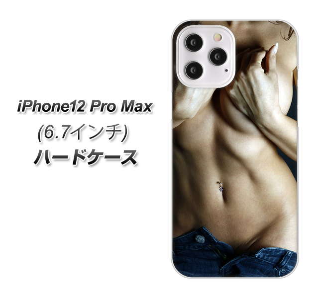 iPhone12 Pro Max 高画質仕上げ 背面印刷 ハードケース 【602 ボディライン】