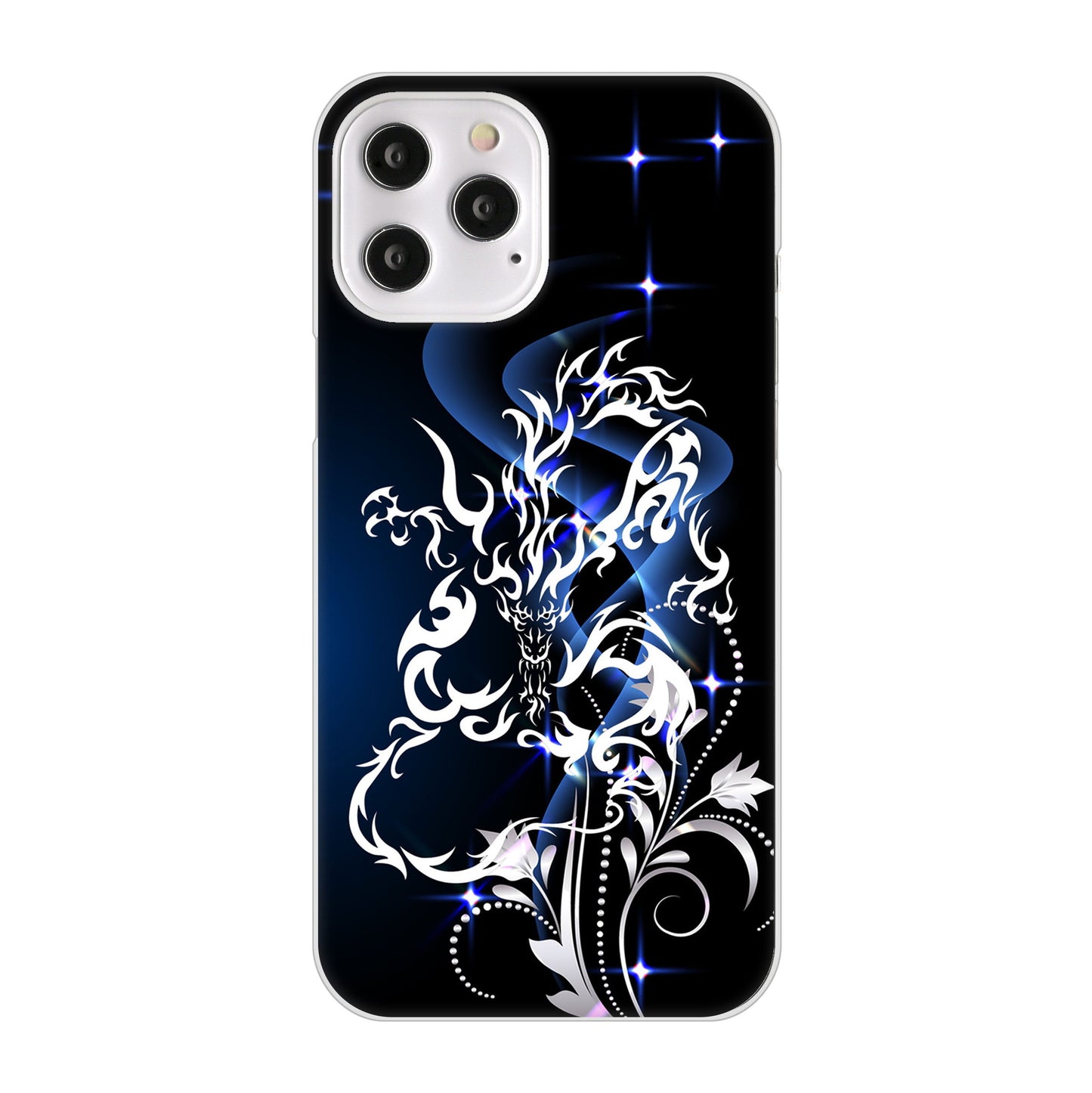 iPhone12 Pro Max 高画質仕上げ 背面印刷 ハードケース ドラゴン