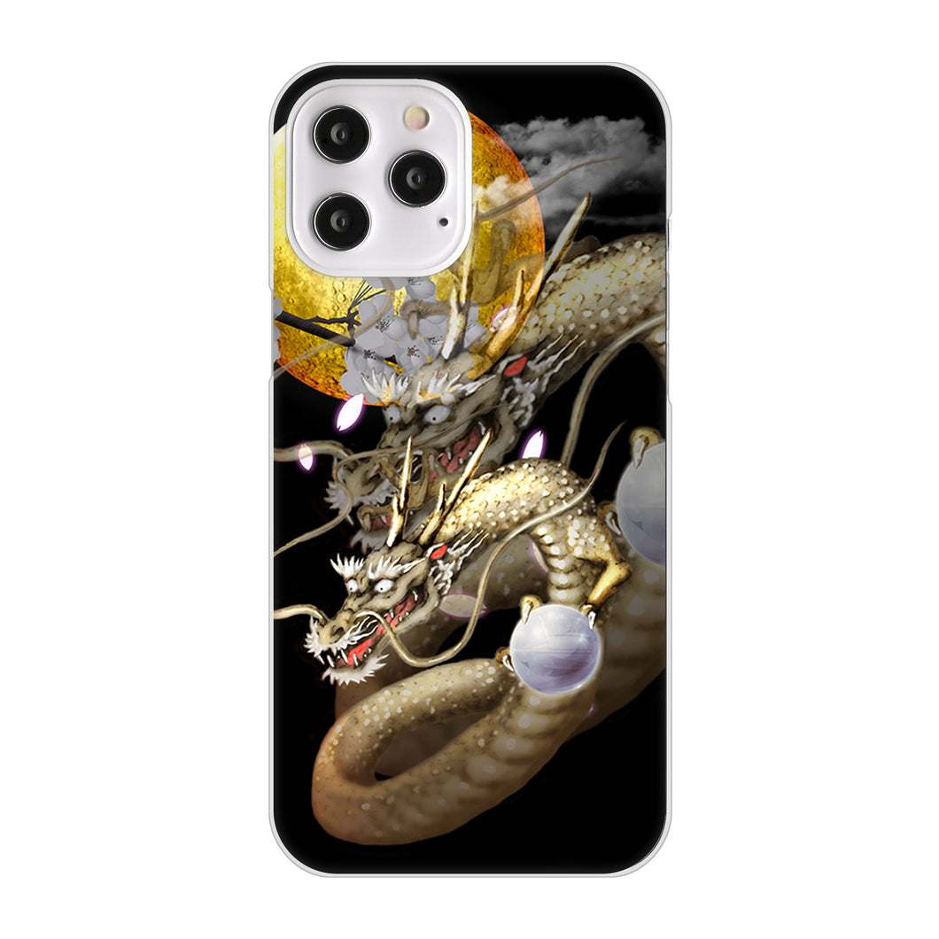 iPhone12 Pro Max 高画質仕上げ 背面印刷 ハードケース 龍