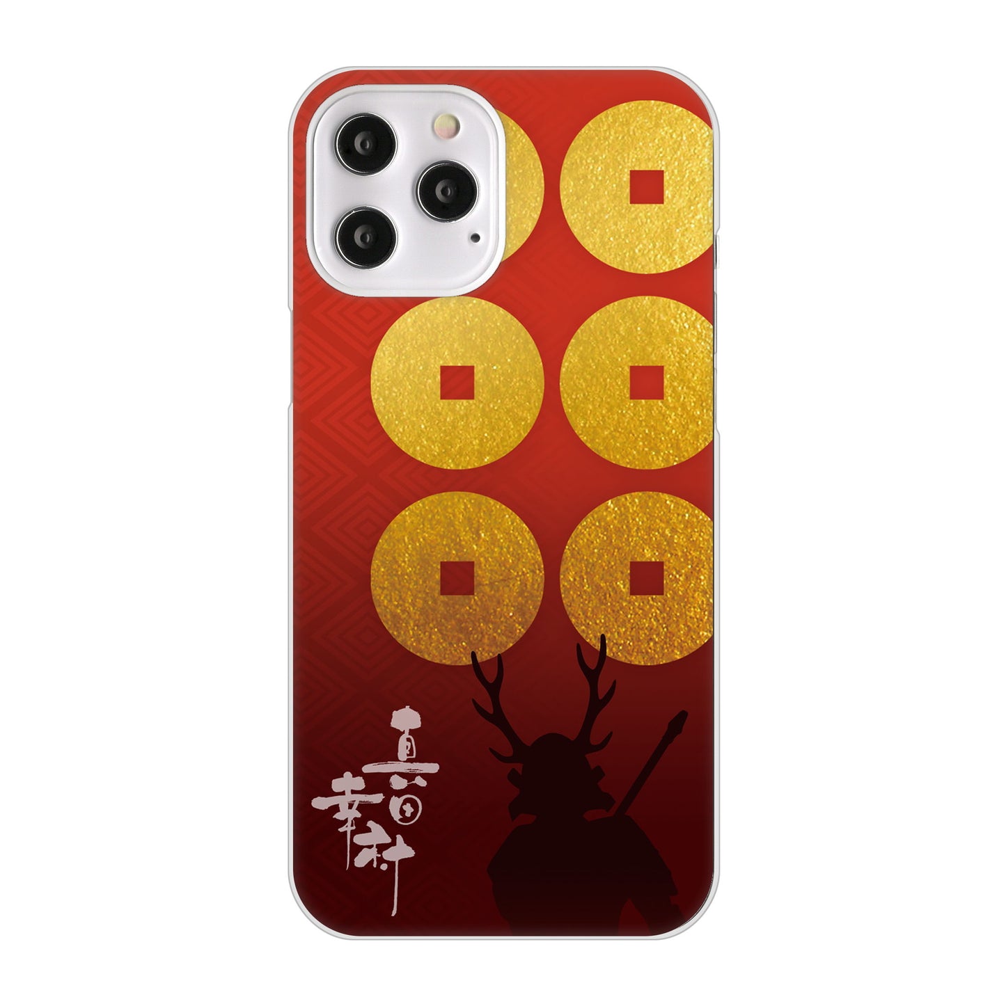 iPhone12 Pro Max 高画質仕上げ 背面印刷 ハードケース 家紋