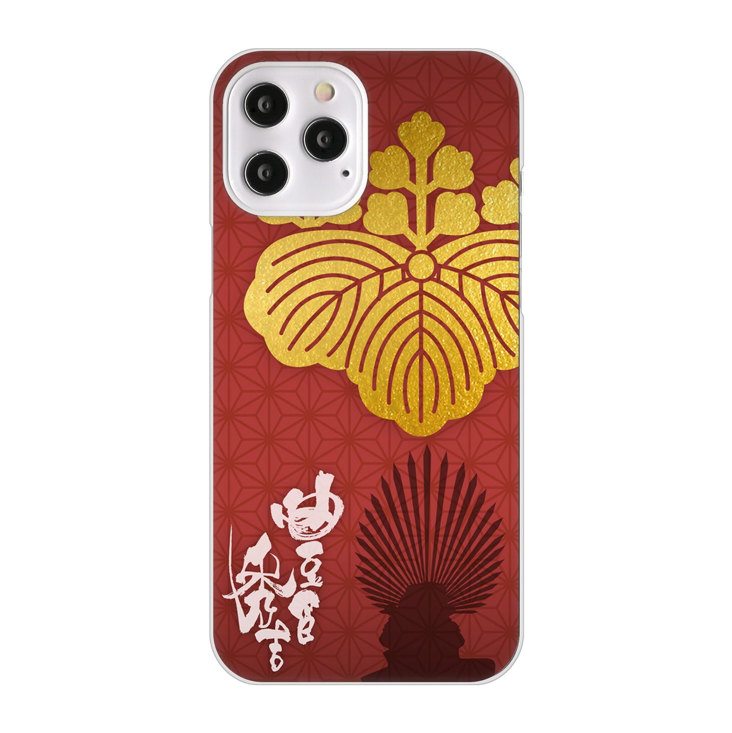 iPhone12 Pro Max 高画質仕上げ 背面印刷 ハードケース 家紋