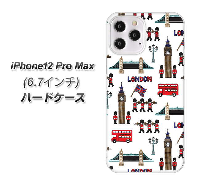 iPhone12 Pro Max 高画質仕上げ 背面印刷 ハードケース 【EK811 ロンドンの街】