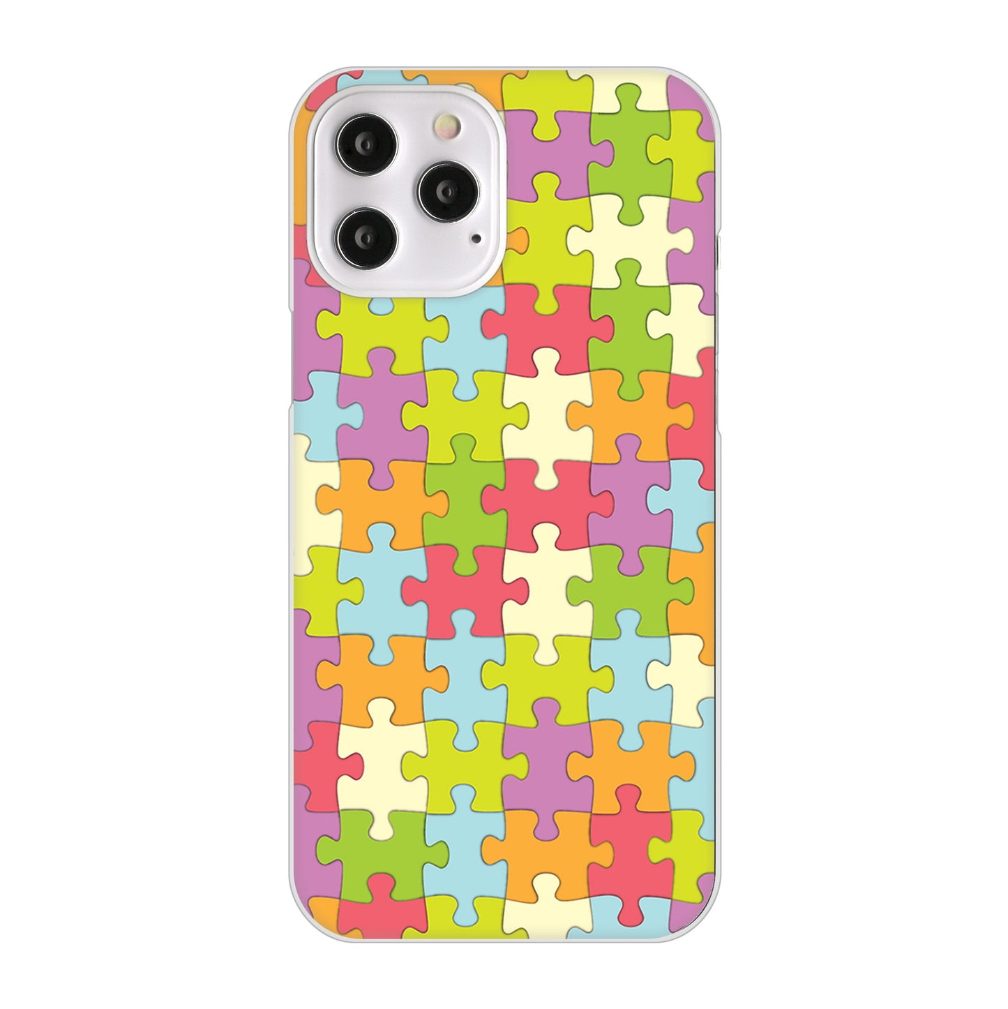 iPhone12 Pro Max 高画質仕上げ 背面印刷 ハードケース ジグソーパズル