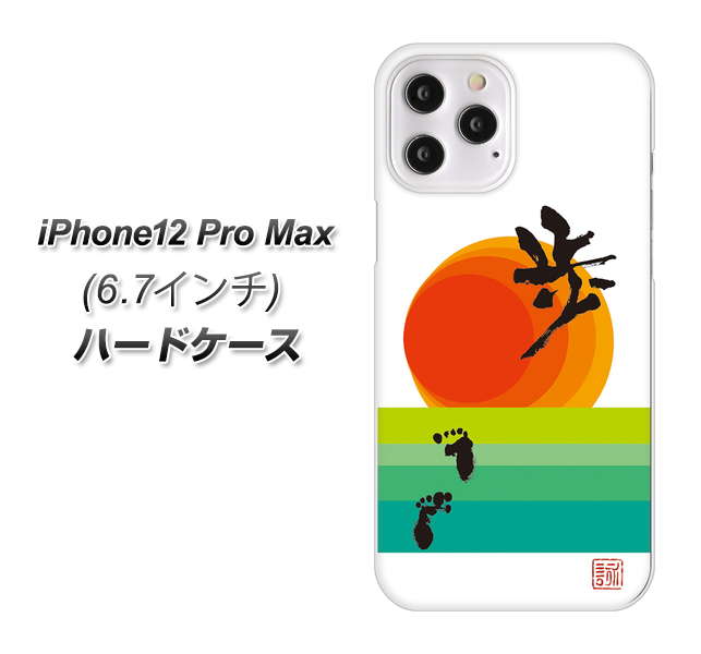 iPhone12 Pro Max 高画質仕上げ 背面印刷 ハードケース【OE809 歩ム】