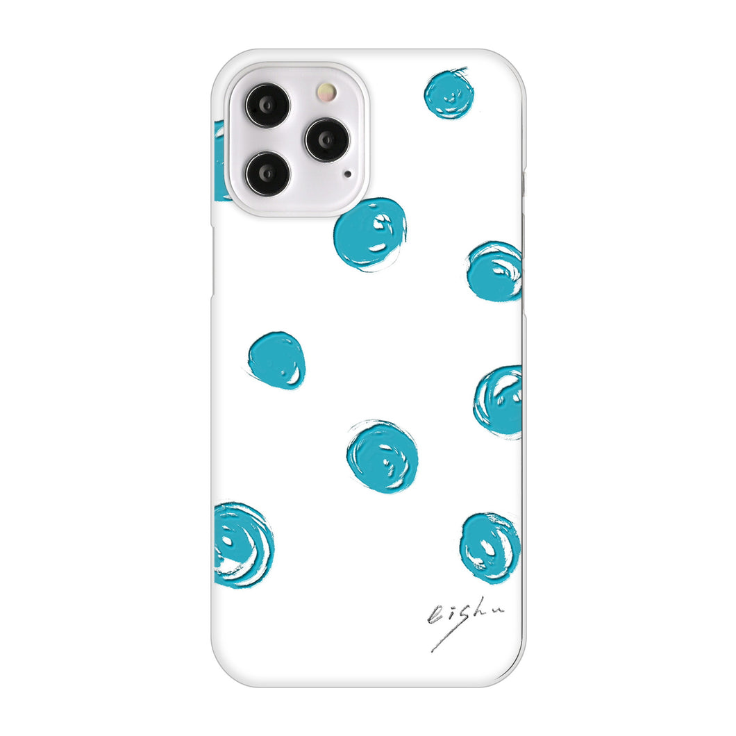 iPhone12 Pro Max 高画質仕上げ 背面印刷 ハードケース 大野詠舟 手描きシンプル