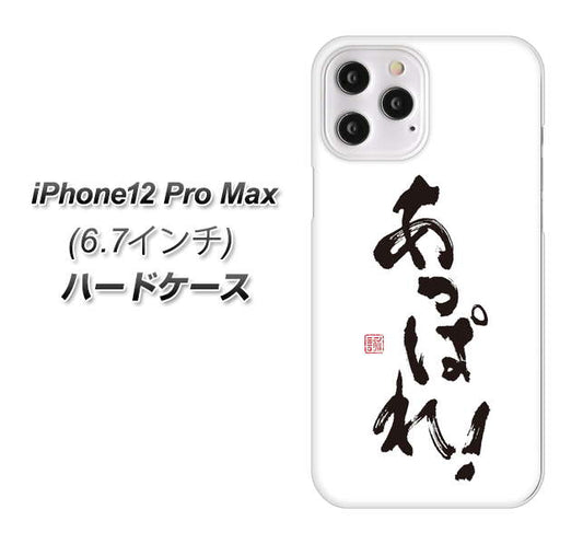 iPhone12 Pro Max 高画質仕上げ 背面印刷 ハードケース【OE846 あっぱれ!】