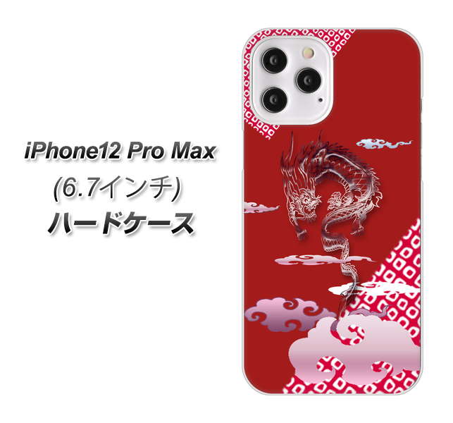 iPhone12 Pro Max 高画質仕上げ 背面印刷 ハードケース【YC907 雲竜02】