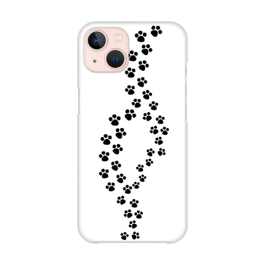 iPhone 13 066 あしあと ハードケース 背面印刷