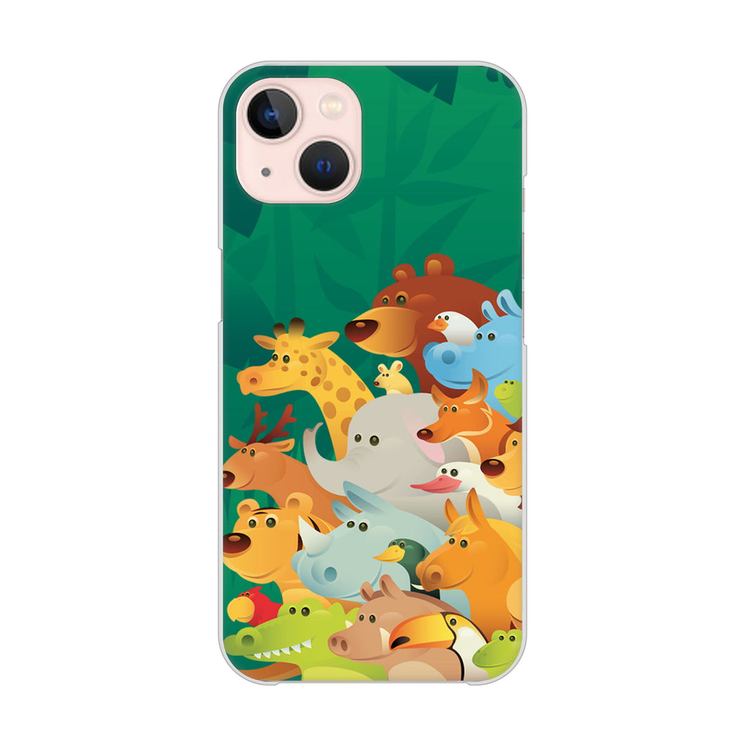 iPhone13 高画質仕上げ 背面印刷 ハードケース 【370 全員集合】