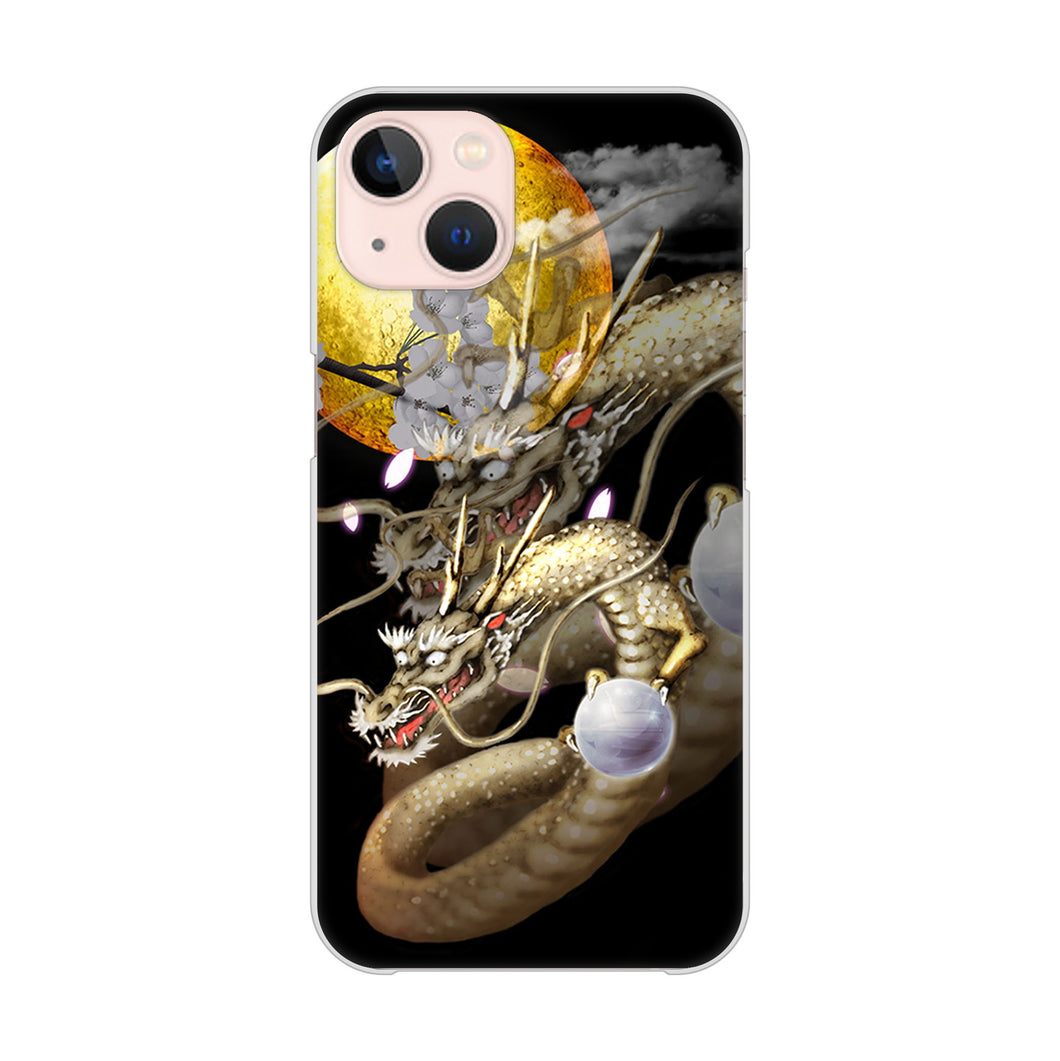 iPhone13 高画質仕上げ 背面印刷 ハードケース 龍