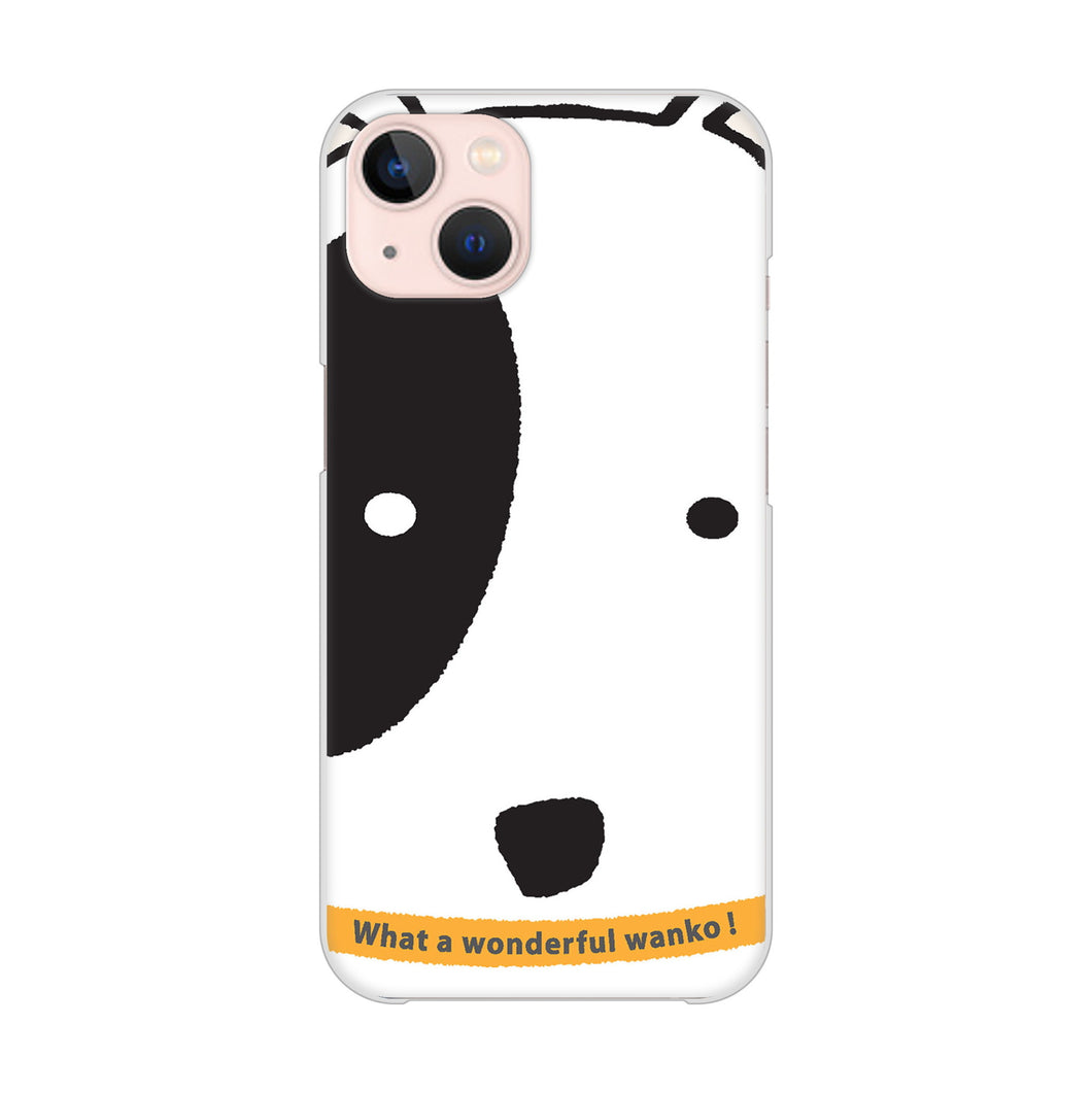 iPhone13 高画質仕上げ 背面印刷 ハードケース 【IA800 わんこ】