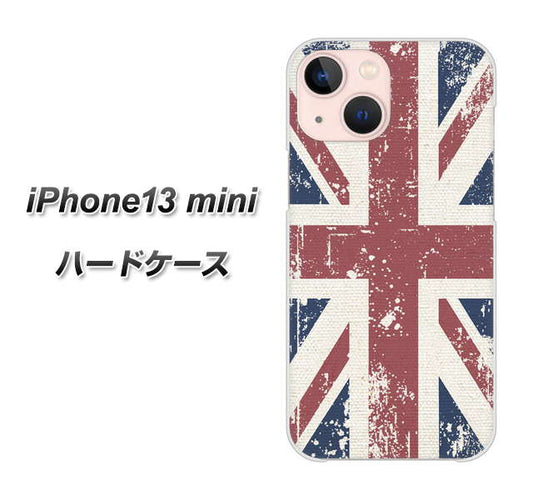 iPhone13 mini 高画質仕上げ 背面印刷 ハードケース【506 ユニオンジャック ビンテージ】