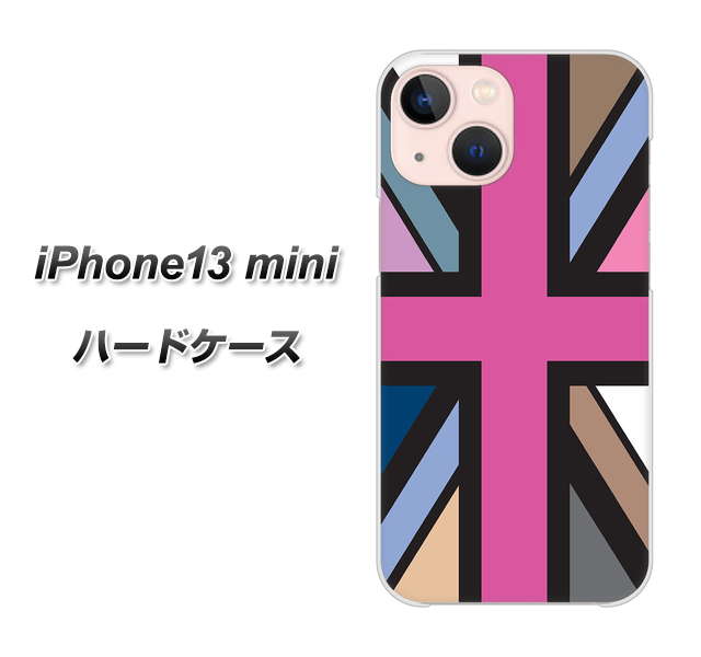 iPhone13 mini 高画質仕上げ 背面印刷 ハードケース【507 ユニオンジャック デスカラー】