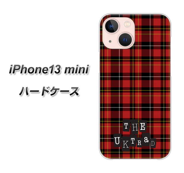 iPhone13 mini 高画質仕上げ 背面印刷 ハードケース【547 THEチェック】