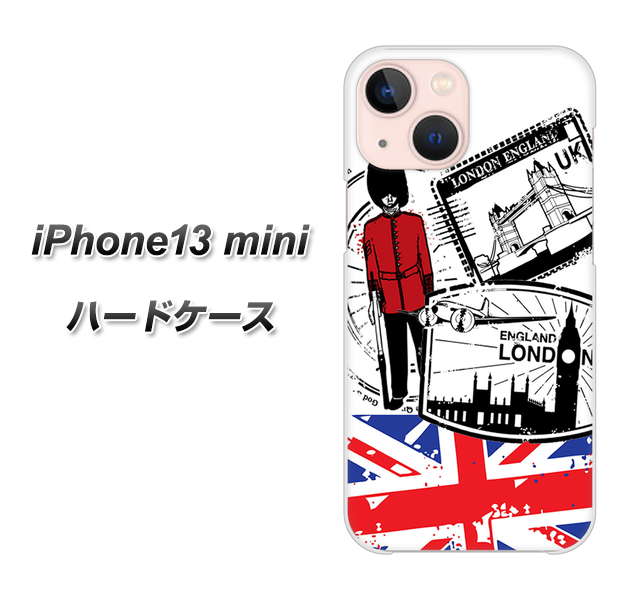 iPhone13 mini 高画質仕上げ 背面印刷 ハードケース【574 LONDON】