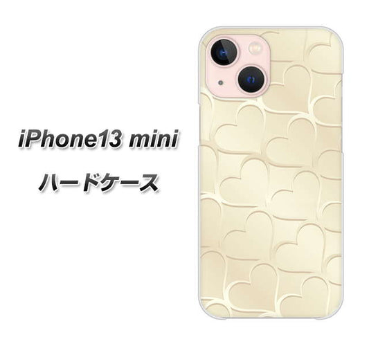 iPhone13 mini 高画質仕上げ 背面印刷 ハードケース【630 かくれハート】