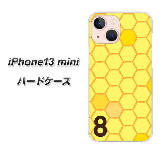 iPhone13 mini 高画質仕上げ 背面印刷 ハードケース【IB913 はちの巣】
