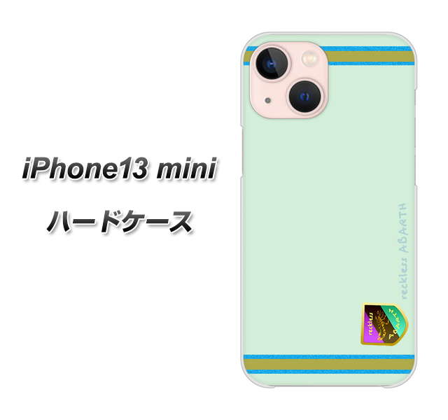 iPhone13 mini 高画質仕上げ 背面印刷 ハードケース【YC938 アバルト09】