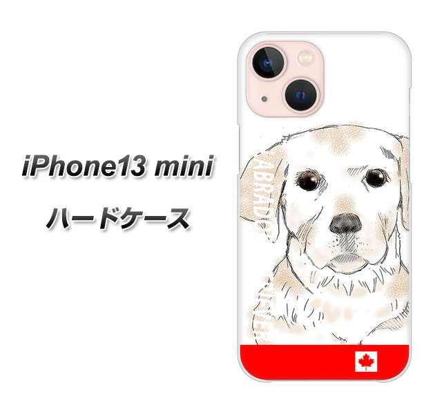 iPhone13 mini 高画質仕上げ 背面印刷 ハードケース【YD821 ラブラドールレトリバー02】
