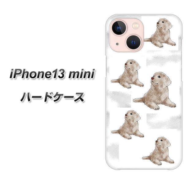 iPhone13 mini 高画質仕上げ 背面印刷 ハードケース【YD823 ラブラドールレトリバー04】