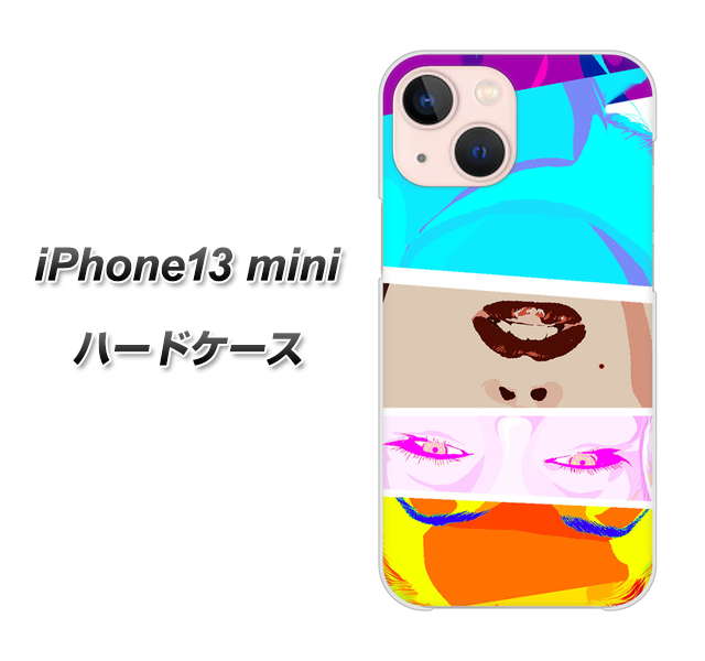 iPhone13 mini 高画質仕上げ 背面印刷 ハードケース【YJ211 マリリンモンローデザイン(D)】