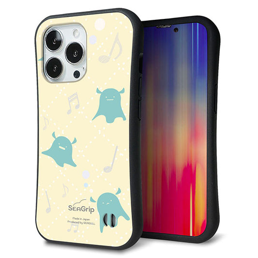 iPhone13 Pro スマホケース 「SEA Grip」 グリップケース Sライン 【FD819 メンダコ】 UV印刷