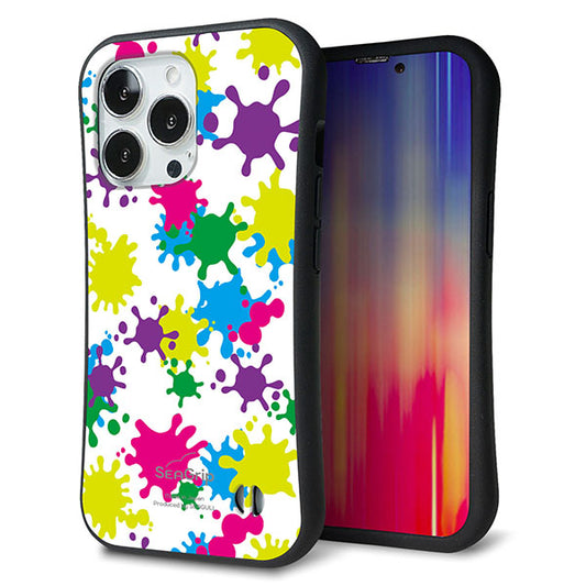 iPhone13 Pro スマホケース 「SEA Grip」 グリップケース Sライン 【MA878 ペイントホワイト】 UV印刷