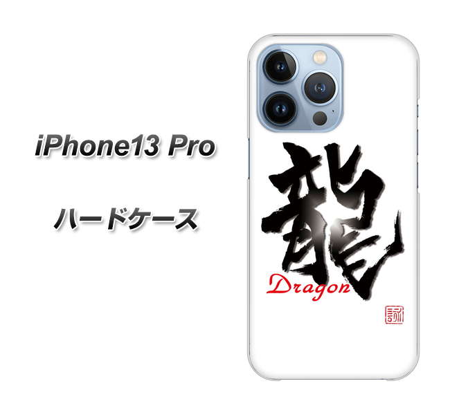 iPhone13 Pro 高画質仕上げ 背面印刷 ハードケース【OE804 龍ノ書】