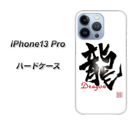 iPhone13 Pro 高画質仕上げ 背面印刷 ハードケース【OE804 龍ノ書】