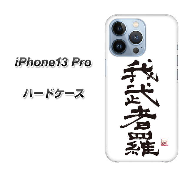 iPhone13 Pro 高画質仕上げ 背面印刷 ハードケース【OE843 我武者羅(がむしゃら)】