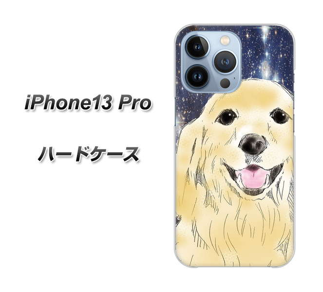 iPhone13 Pro 高画質仕上げ 背面印刷 ハードケース【YD828 ゴールデンレトリバー04】