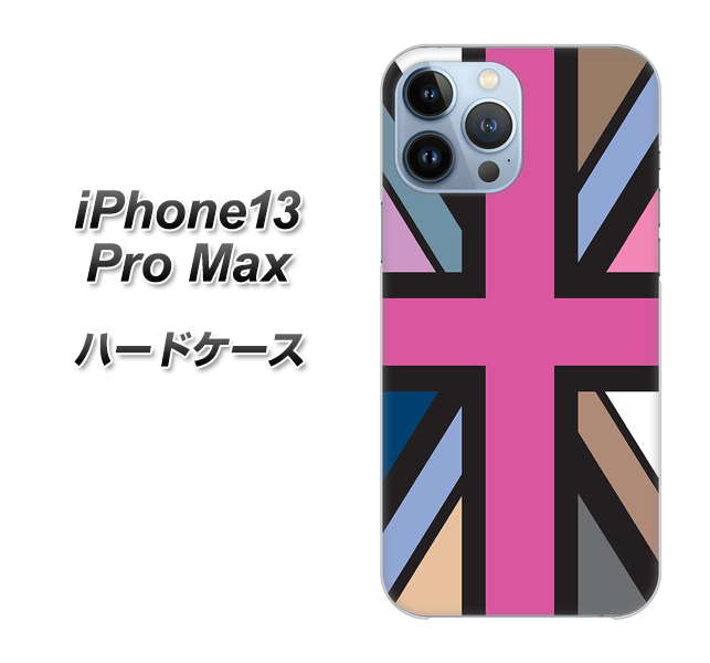 iPhone13 Pro Max 高画質仕上げ 背面印刷 ハードケース【507 ユニオンジャック デスカラー】