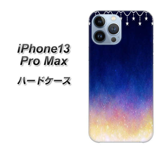 iPhone13 Pro Max 高画質仕上げ 背面印刷 ハードケース【MI803 冬の夜空】