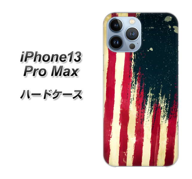 iPhone13 Pro Max 高画質仕上げ 背面印刷 ハードケース【MI805 ヴィンテージアメリカ】