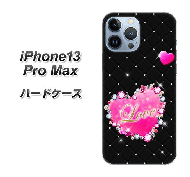 iPhone13 Pro Max 高画質仕上げ 背面印刷 ハードケース【SC823 スワロデコ風プリント】