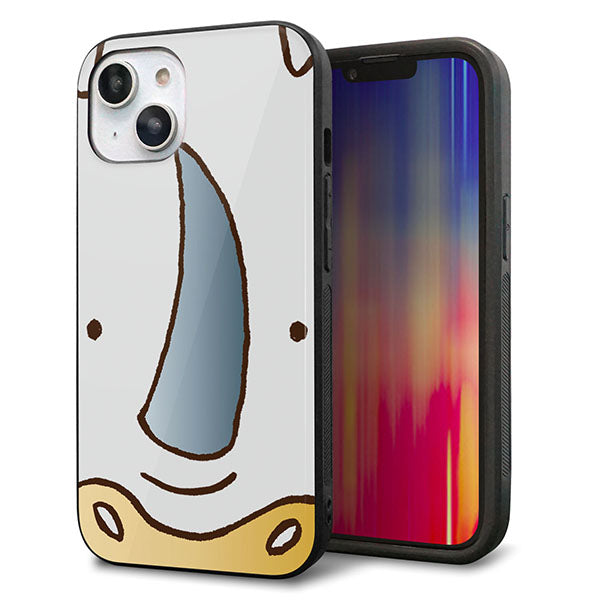 iPhone14 強化ガラス&TPUスマホケース ガラプリ【350 さい】