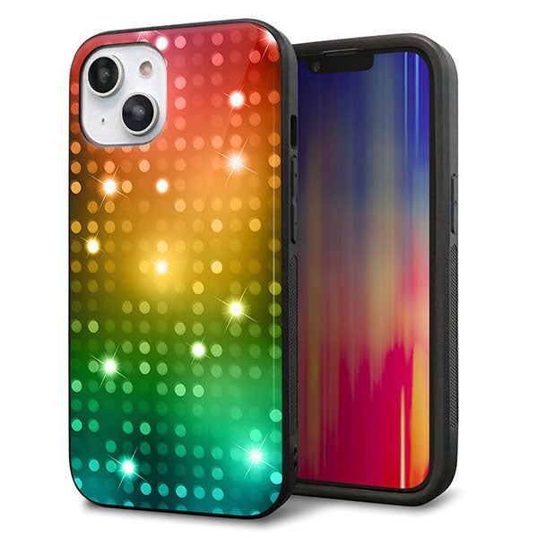 iPhone14 強化ガラス&TPUスマホケース ガラプリ【419 フラッシュタワー】
