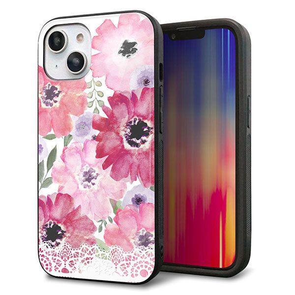 iPhone14 強化ガラス&TPUスマホケース ガラプリ【SC943 ドゥ・パフューム1】