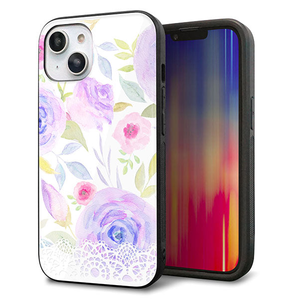 iPhone14 強化ガラス&TPUスマホケース ガラプリ【SC946 ドゥ・パフューム4】