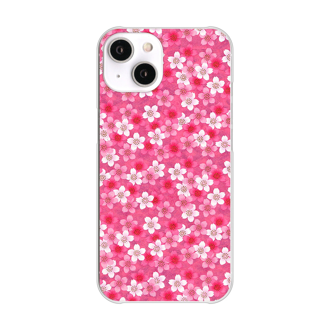 iPhone14 高画質仕上げ 背面印刷 ハードケース リバティプリント