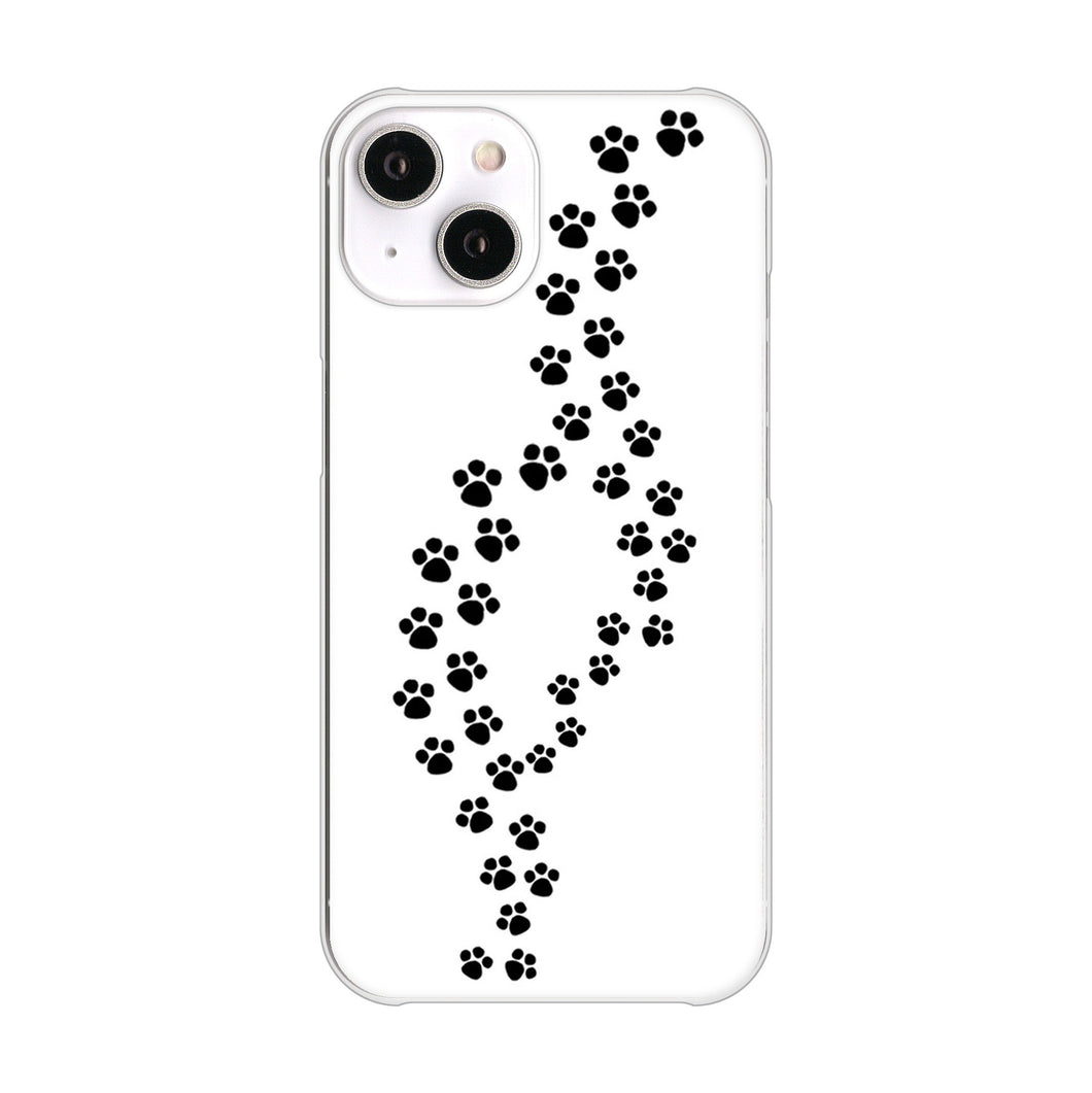 iPhone14 高画質仕上げ 背面印刷 ハードケース 【066 あしあと】